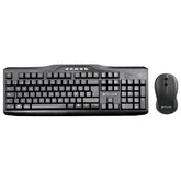 Keyboard and Mouse Talius KB-6001 Black Spanish Qwerty